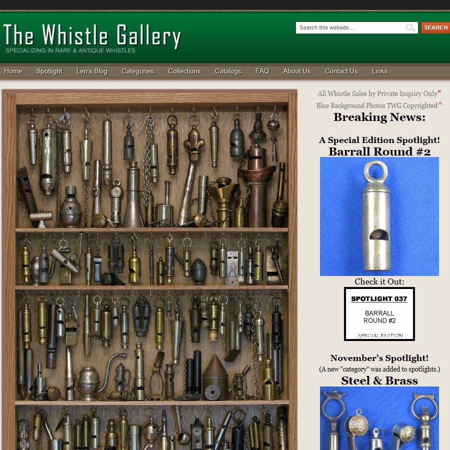 the whistle gallery collector