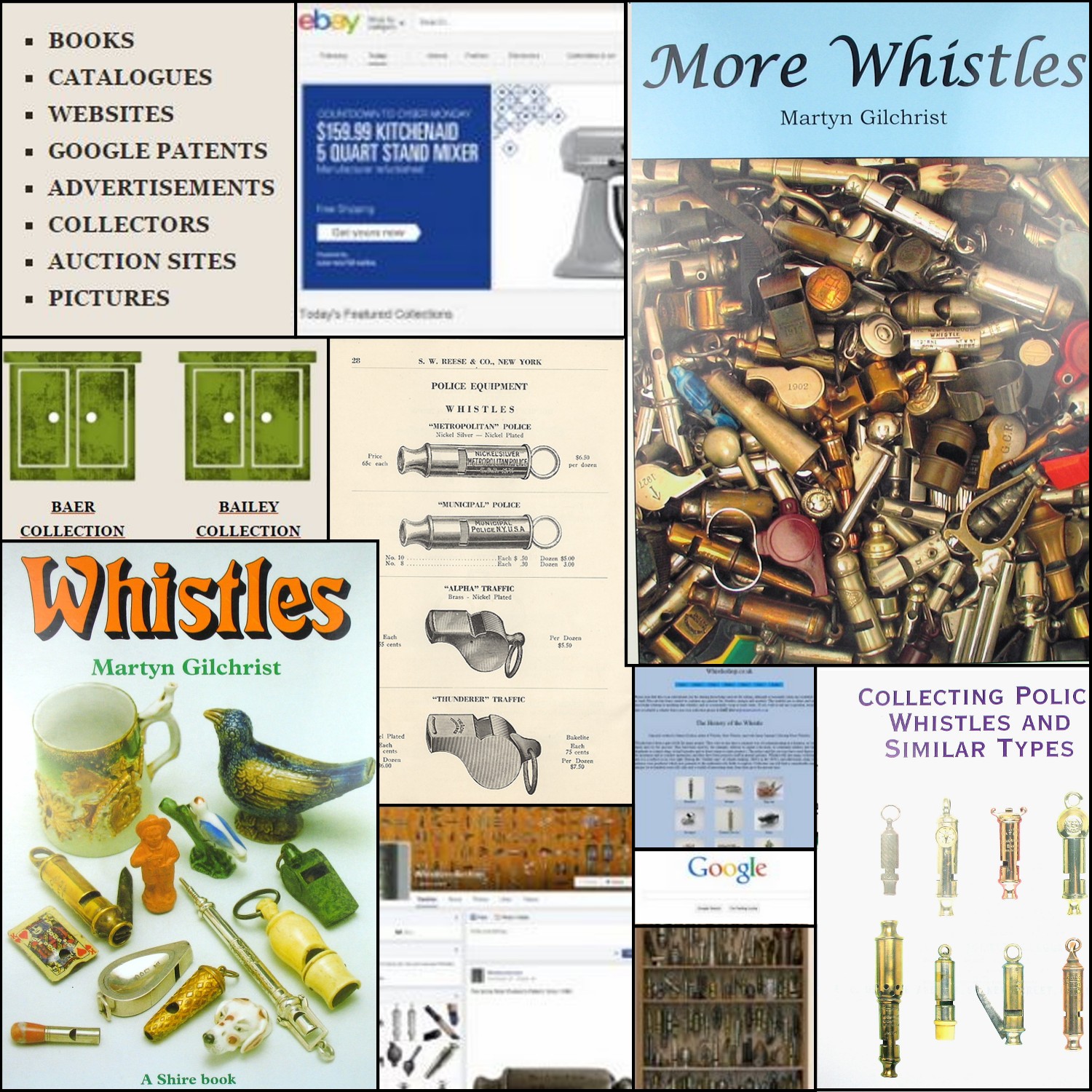 how to research whistles
