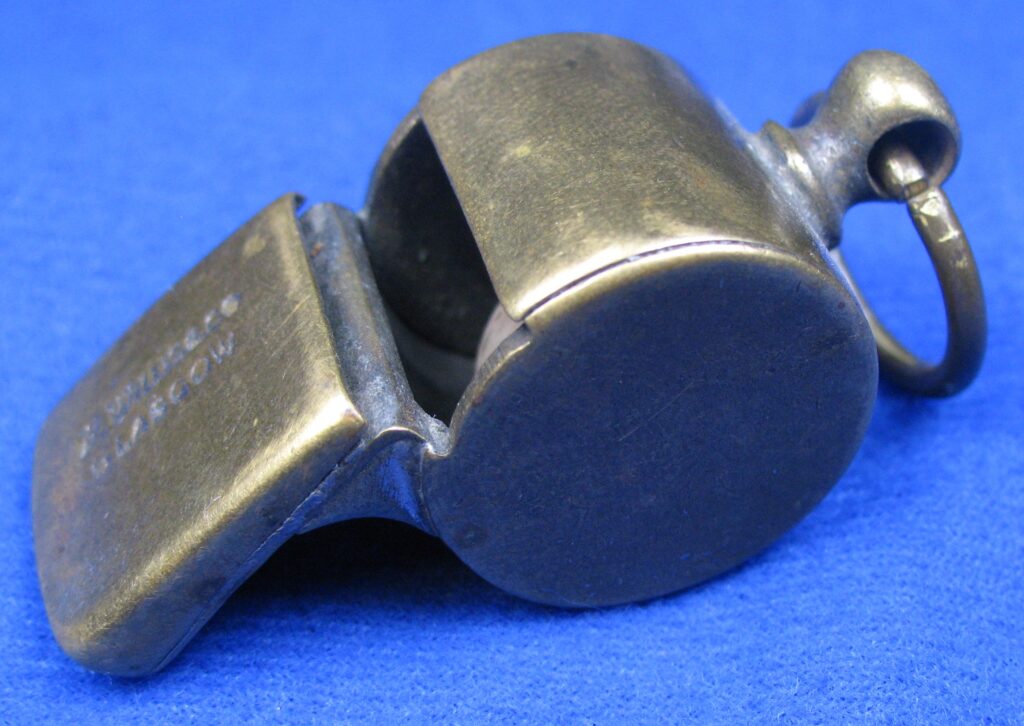 Alfred DeCourcy whistle