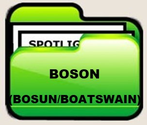 boson bosun boatswain