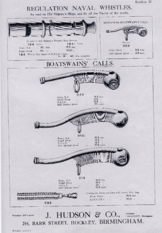 ACME Boatswain Pipes