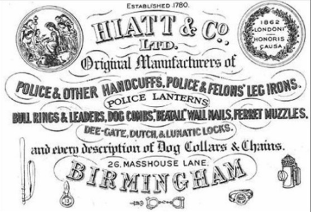 Hiatt constabulary whistle stamp