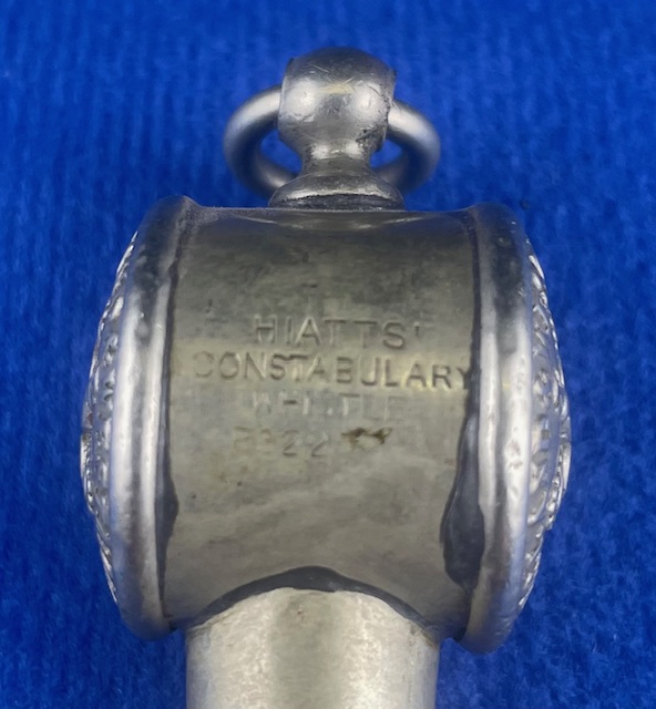 Hiatt whistle close-up