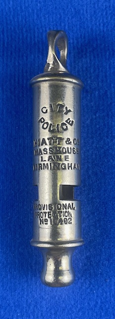 Hiatt tubular whistle 1898