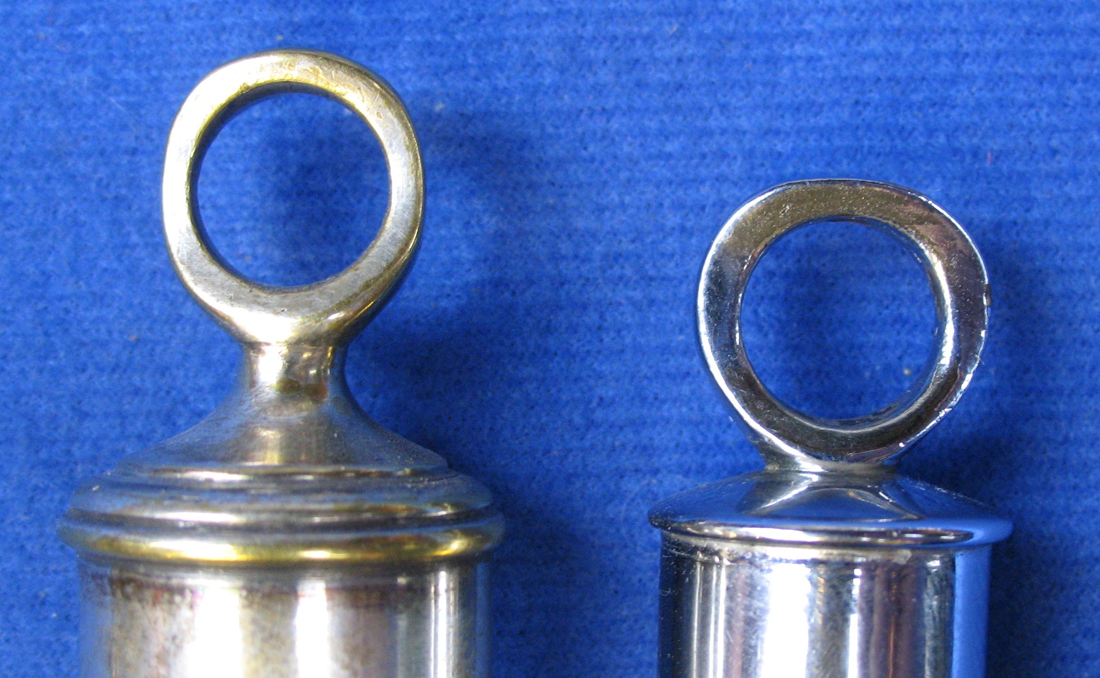 barrall whistle top ring height comparison vs coney extra large central