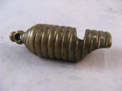 Alfred De Courcy registered design whistles from 1890 found in 2025, collection photo